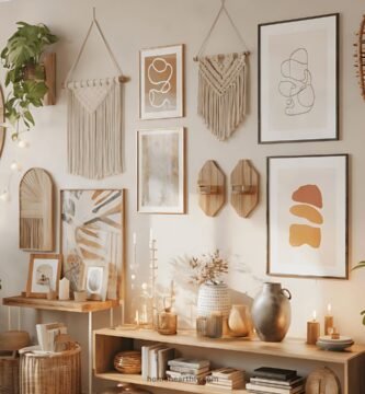 Boho Living Room Wall Decor Ideas